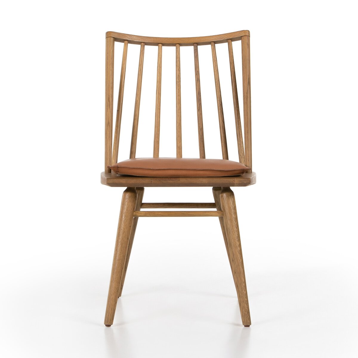 Lewis Windsor Chair - Sandy Oak - Whiskey Saddle - 228386-013_1