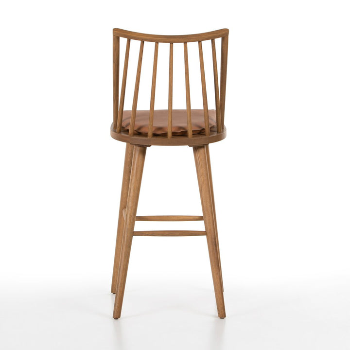 Lewis Windsor Bar + Counter Stool - Sandy Oak - Bar - Whiskey Saddle - 228387-011_5