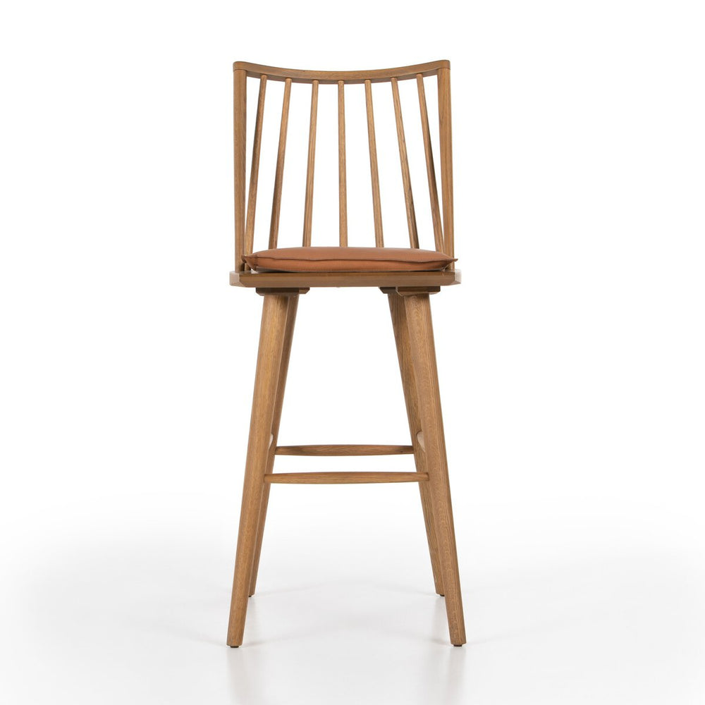 Lewis Windsor Bar + Counter Stool - Sandy Oak - Bar - Whiskey Saddle - 228387-011_1