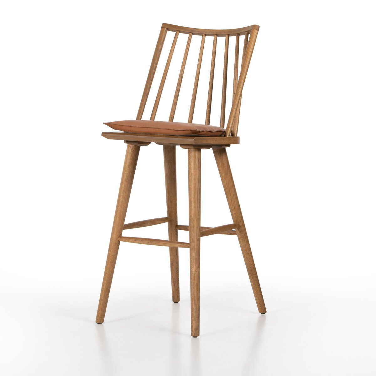 Lewis Windsor Bar + Counter Stool - Sandy Oak - Bar - Whiskey Saddle - 228387-011_2