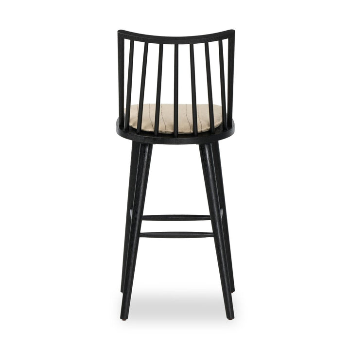 Lewis Windsor Bar + Counter Stool - Black Oak - Bar - Lavon Flint - 228387-019_6