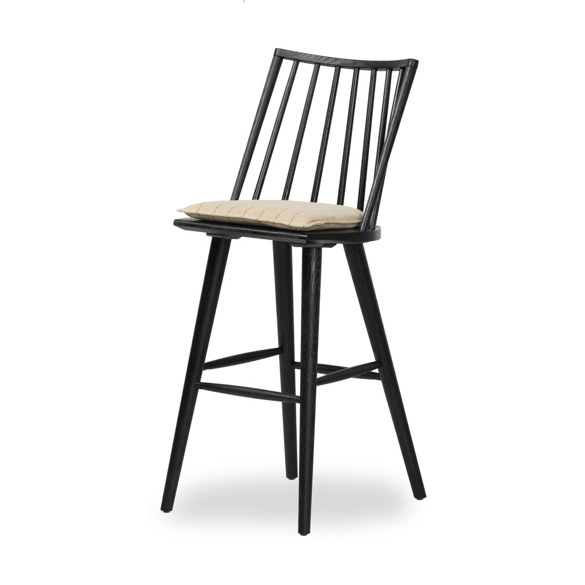 Lewis Windsor Bar + Counter Stool - Black Oak - Bar - Lavon Flint - 228387-019_2