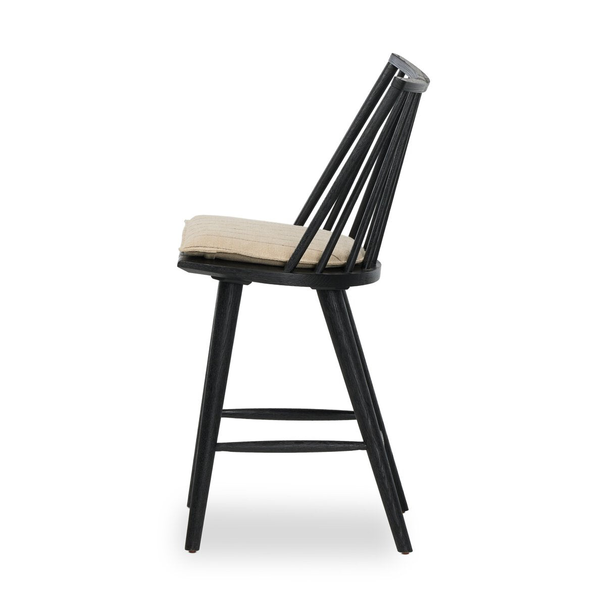 Lewis Windsor Bar + Counter Stool - Black Oak - Counter - Lavon Flint - 228387-020_3