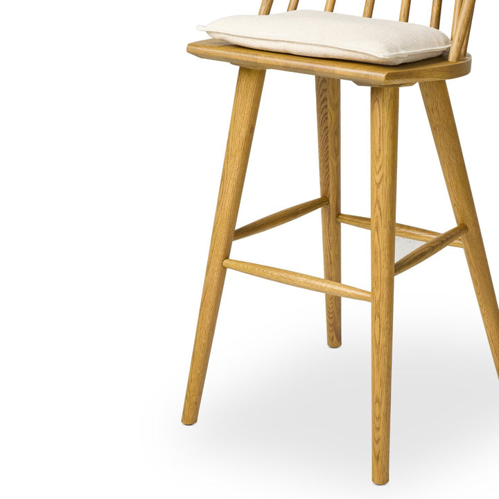Lewis Windsor Bar + Counter Stool - Sandy Oak - Bar - Antwerp Natural - 228387-021_7