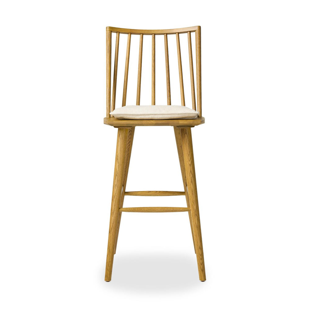 Lewis Windsor Bar + Counter Stool - Sandy Oak - Bar - Antwerp Natural - 228387-021_1