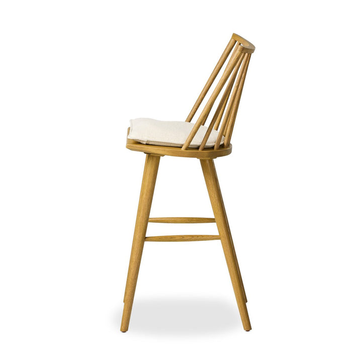 Lewis Windsor Bar + Counter Stool - Sandy Oak - Bar - Antwerp Natural - 228387-021_3