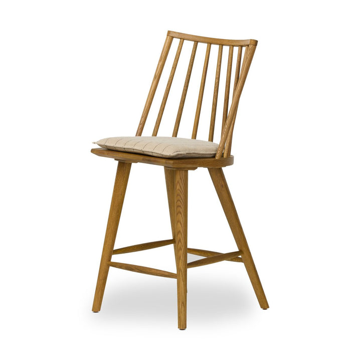 Lewis Windsor Bar + Counter Stool - Sandy Oak - Counter - Lavon Flint - 228387-024_2