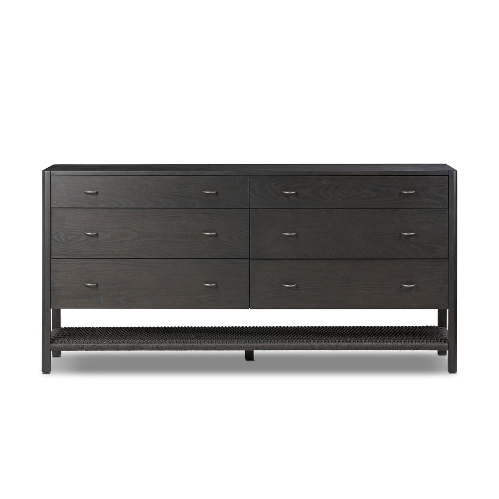 Zuma 6 Drawer Dresser - Smoked Black Ash - 228896-002_1