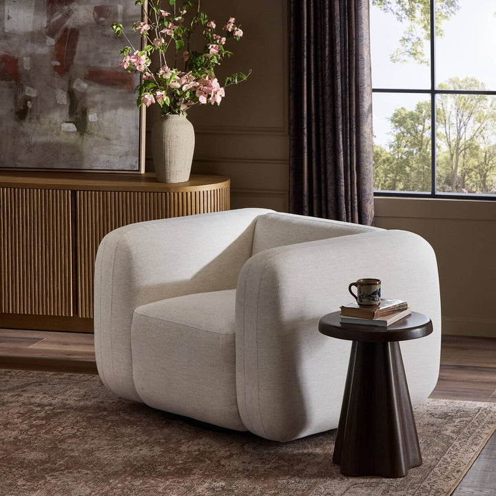 Nara Swivel Chair - Crypton Nomad Snow - 229074-005_4