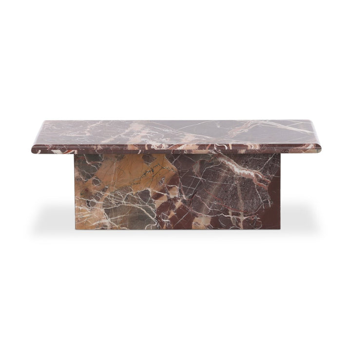 Arum Coffee Table - Merlot Marble - 229610-003_1