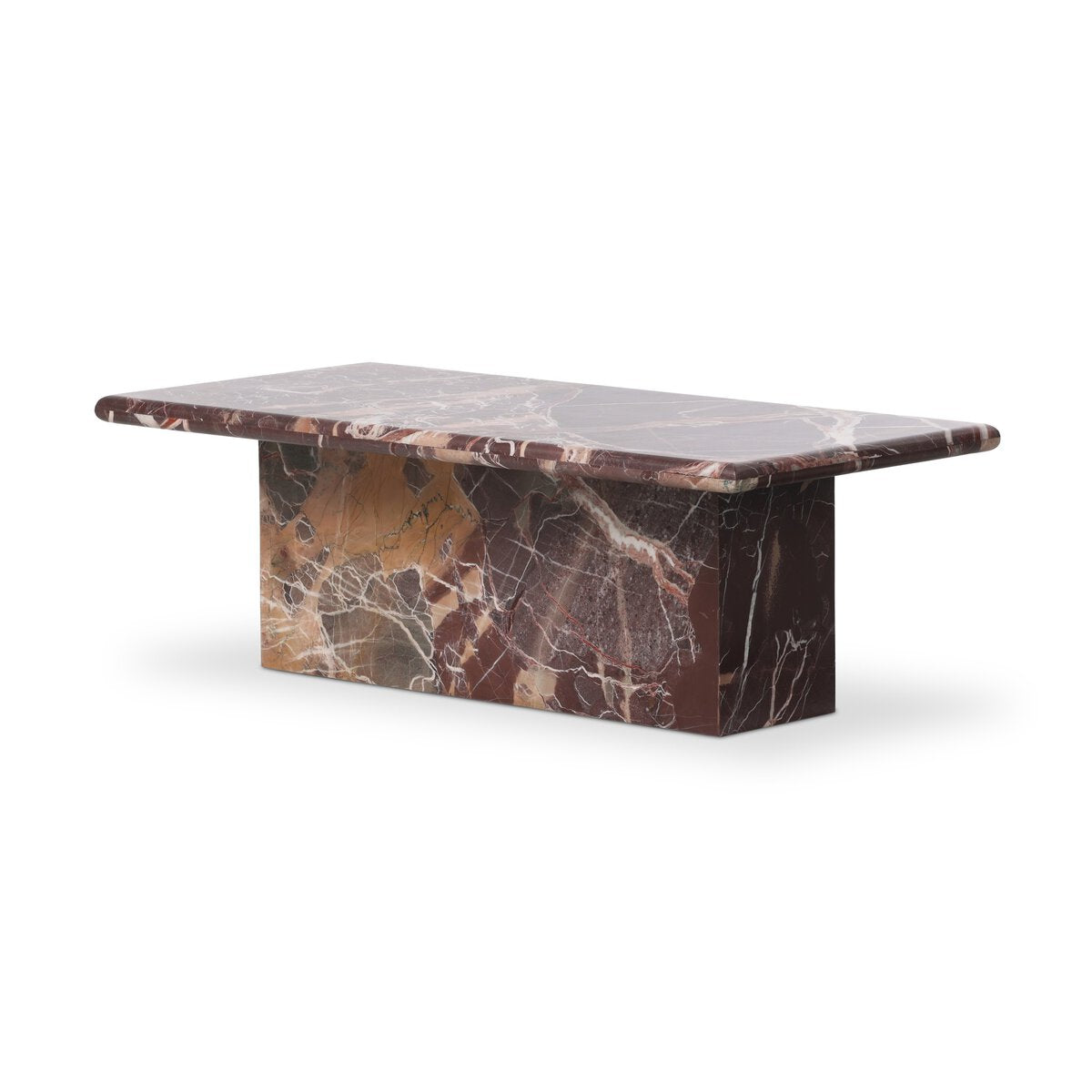 Arum Coffee Table - Merlot Marble - 229610-003_2