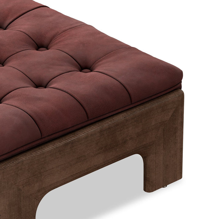 Halston Ottoman - Nubuck Burgundy - 230136-008_5