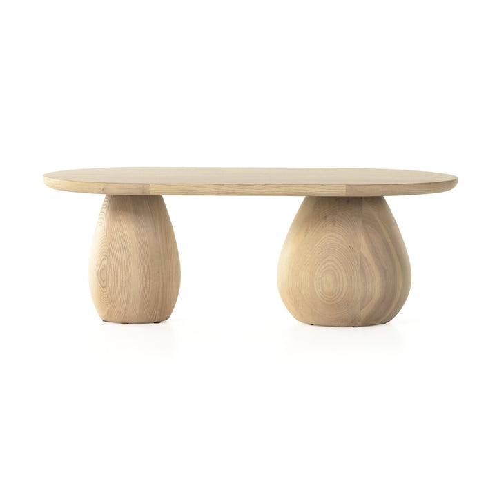 Merla Wood Coffee Table - Light Natural Ash - 230275-001_1