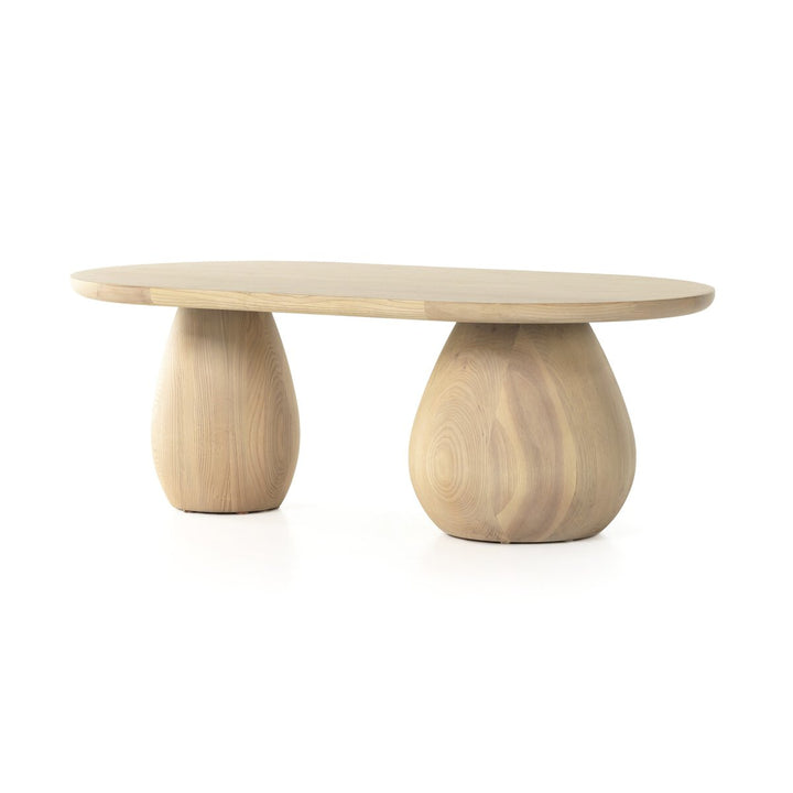 Merla Wood Coffee Table - Light Natural Ash - 230275-001_2