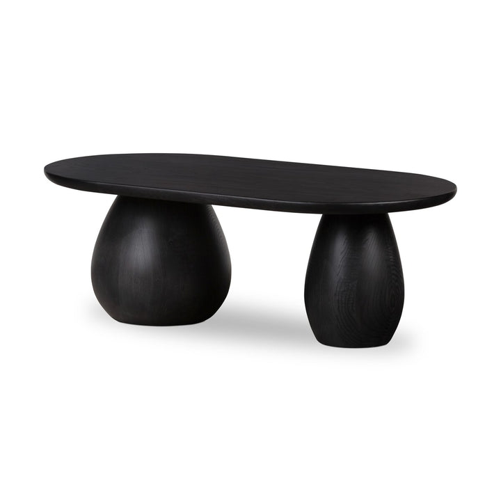 Merla Wood Coffee Table - Black Wash Ash - 230275-003_2