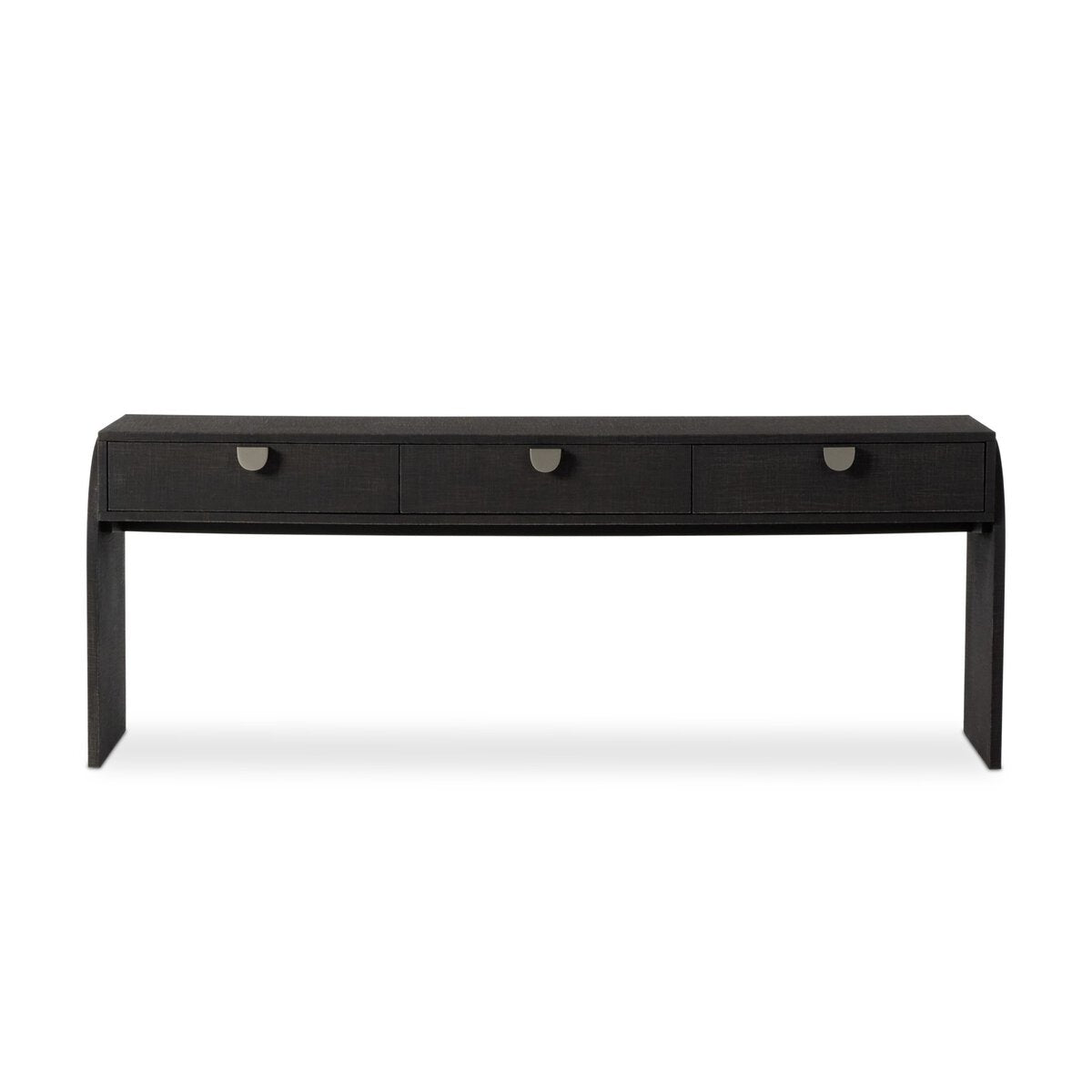 Cressida Console Table - Black Linen - 230379-002_5