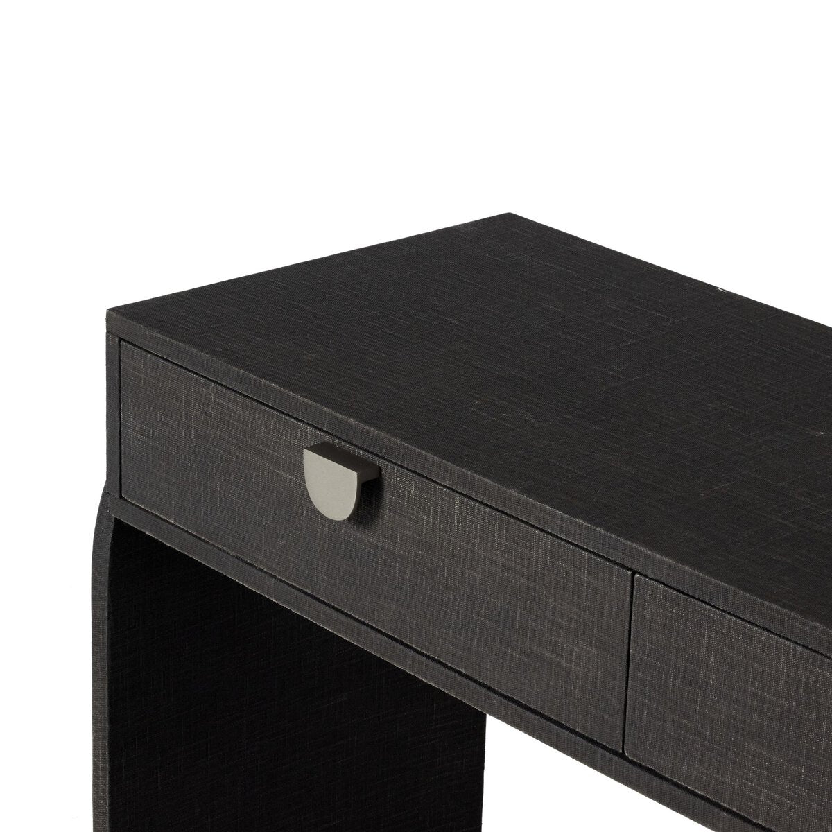 Cressida Console Table - Black Linen - 230379-002_6