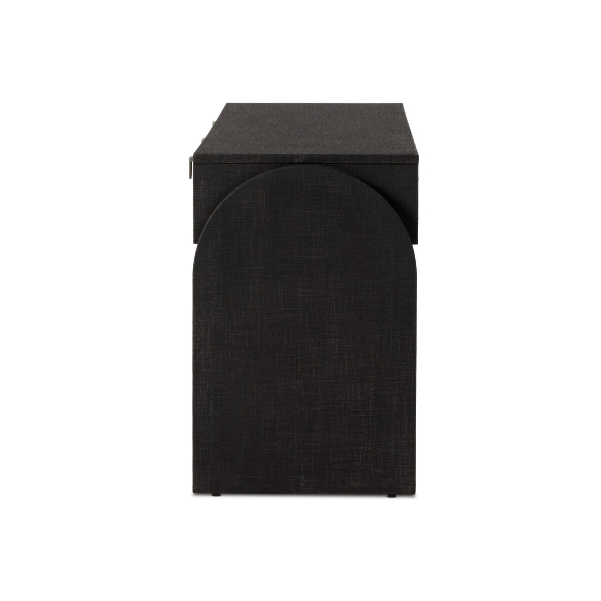 Cressida Console Table - Black Linen - 230379-002_2