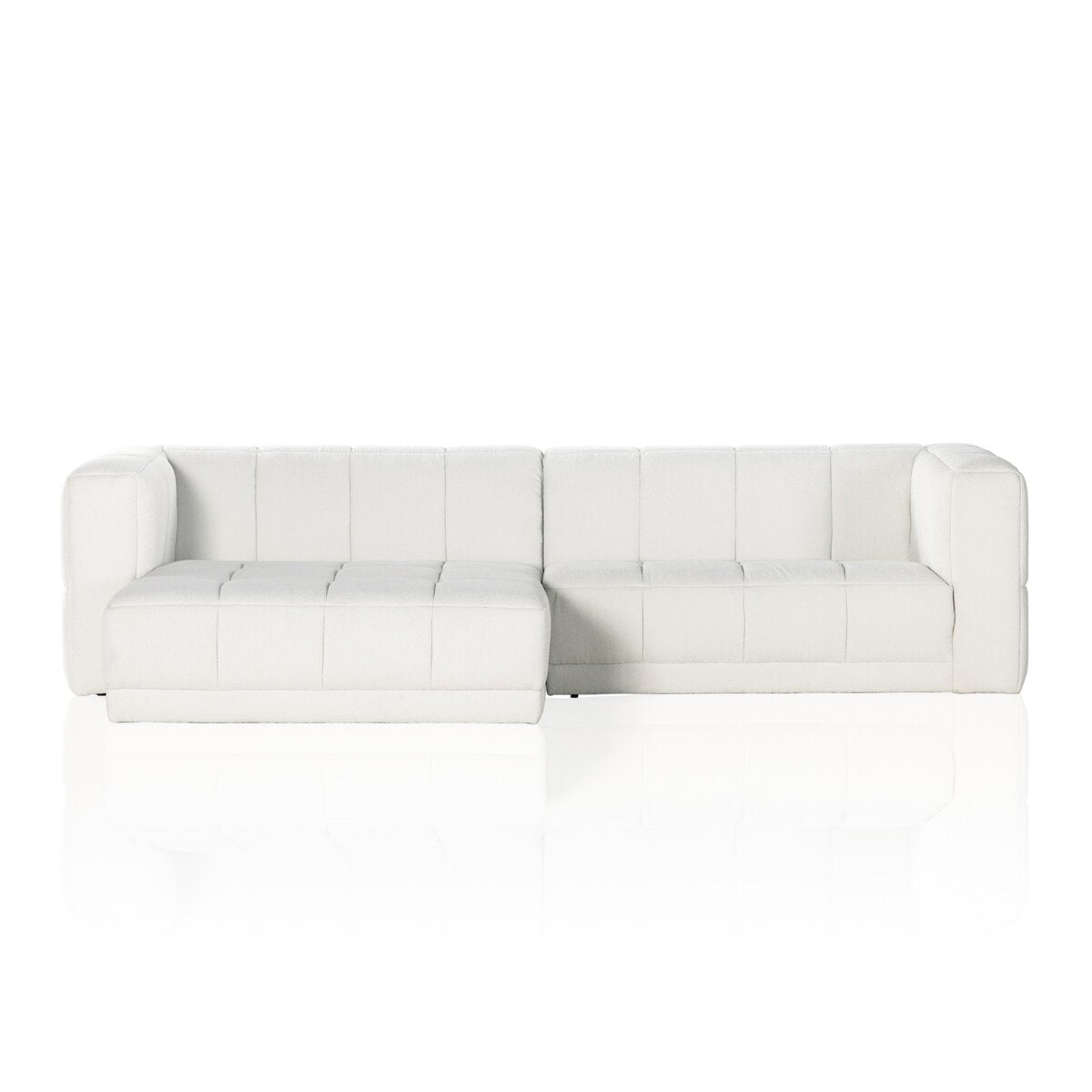 Tavi 2-Piece Sectional - Left Chaise - Fiqa Boucle Natural - 231276-003_1