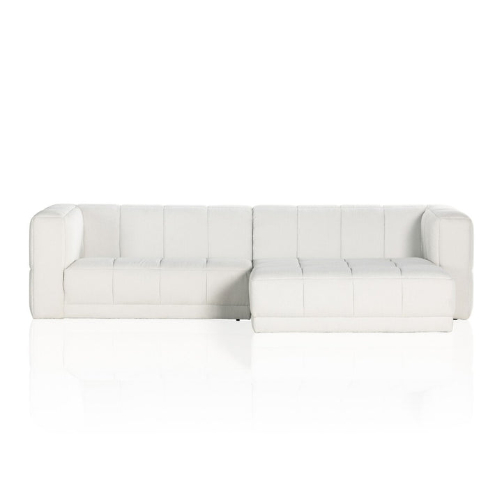 Tavi 2-Piece Sectional - Right Chaise - Fiqa Boucle Natural - 231277-003_1