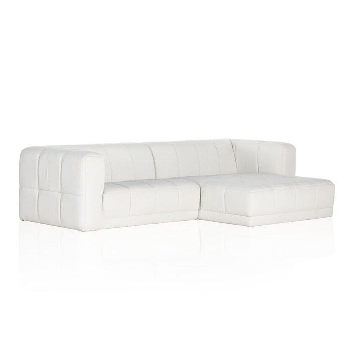 Tavi 2-Piece Sectional - Right Chaise - Fiqa Boucle Natural - 231277-003_2