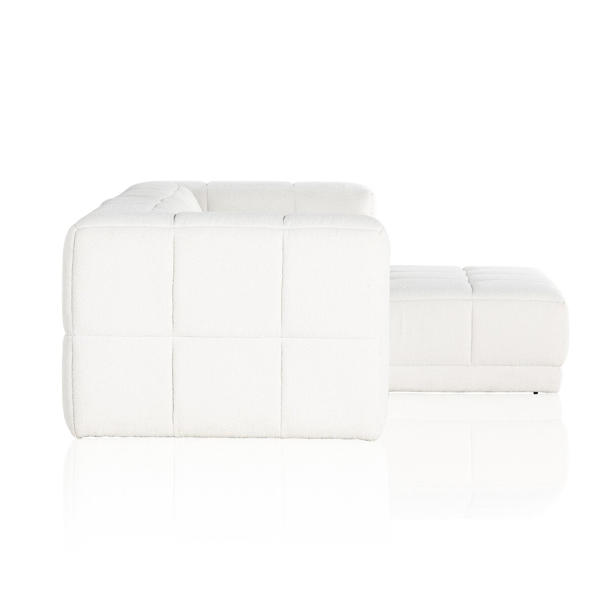 Tavi 2-Piece Sectional - Right Chaise - Fiqa Boucle Natural - 231277-003_3