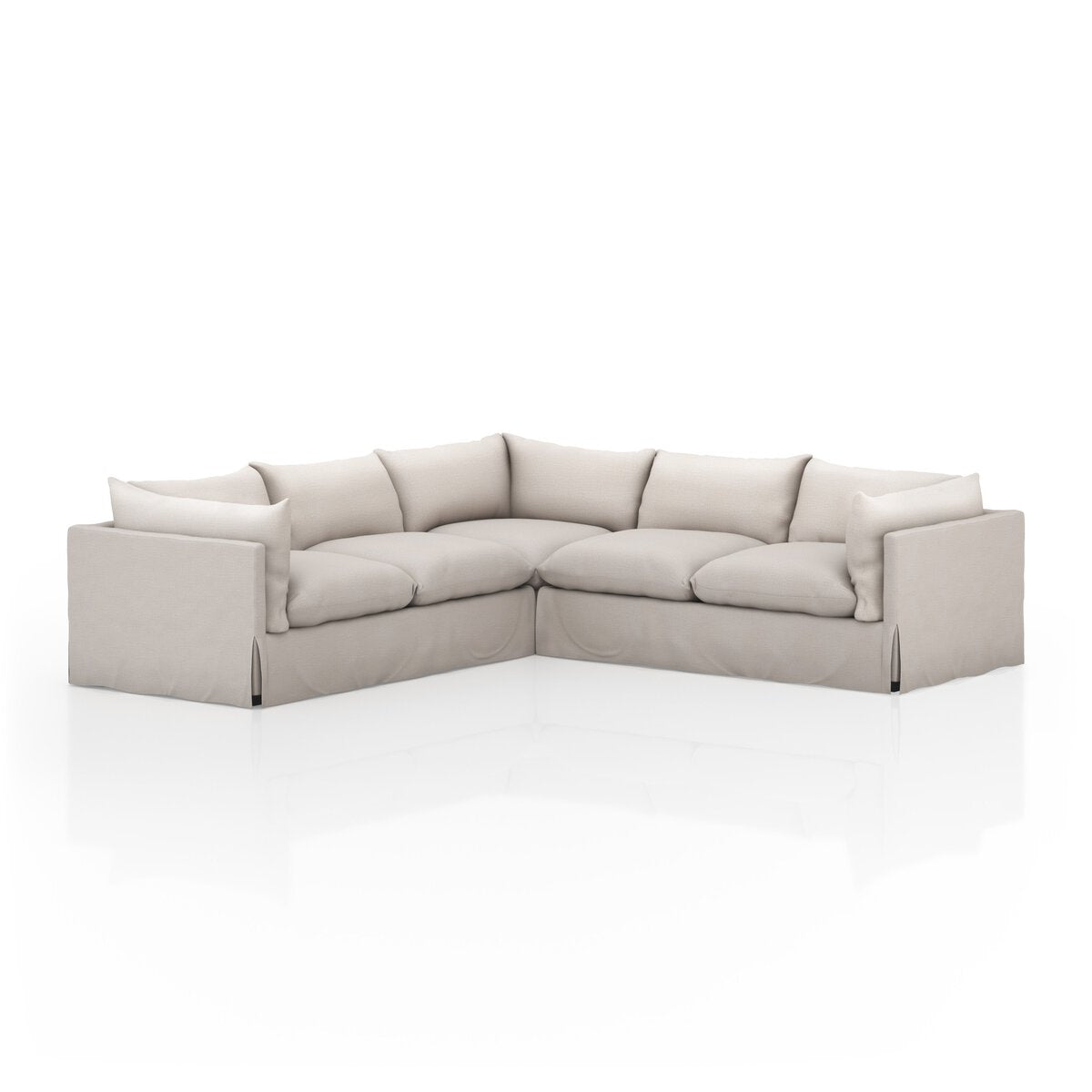 Habitat Slipcover 3-Piece Sectional - 111" - Bennett Moon - 231282-001_2