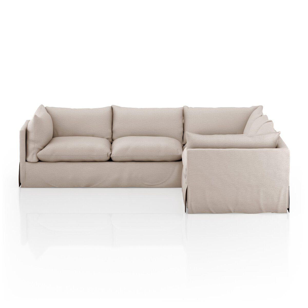 Habitat Slipcover 3-Piece Sectional - 111" - Valley Nimbus - 231282-004_3