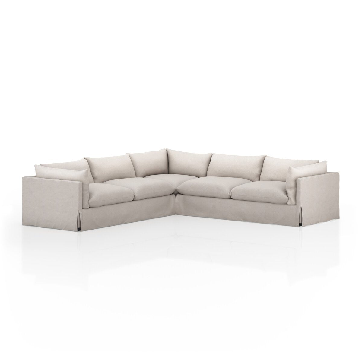 Habitat Slipcover 3-Piece Sectional - 122" - Bennett Moon - 231283-002_2