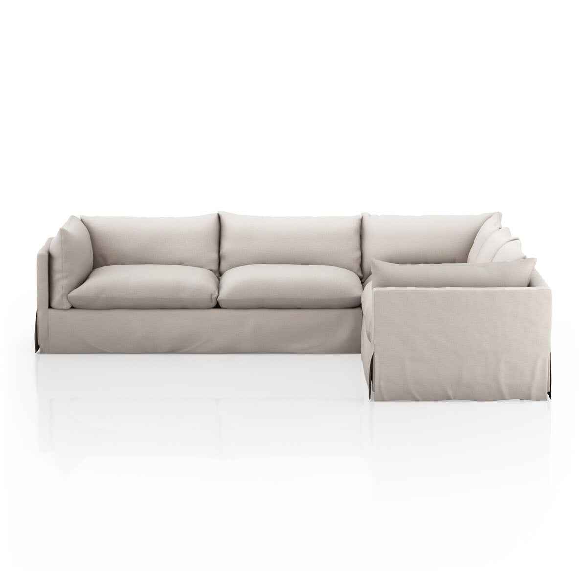 Habitat Slipcover 3-Piece Sectional - 122" - Bennett Moon - 231283-002_3