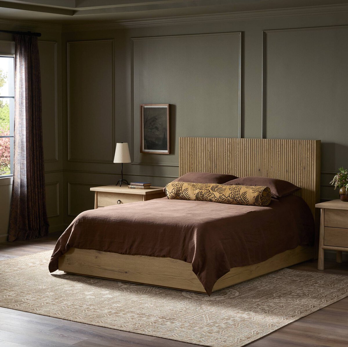 Leo Bed - Rustic Light Natural Oak - Queen - 231732-007_4