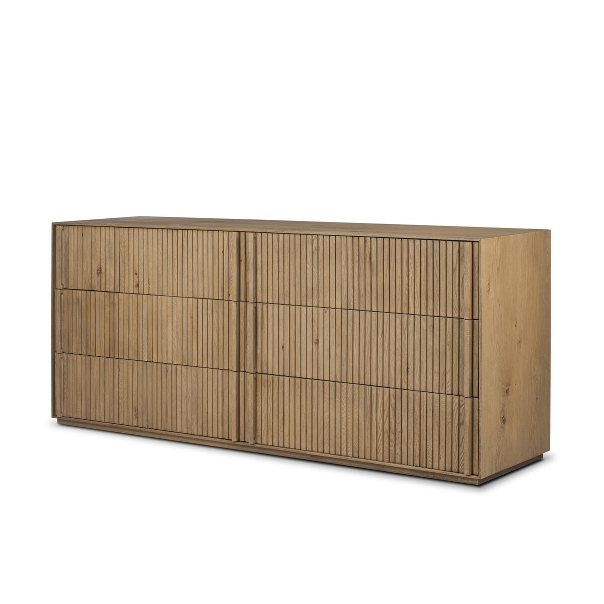 Leo 6 Drawer Dresser - Rustic Light Natural Oak - 231733-004_2