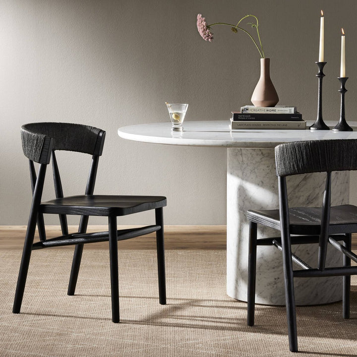 Buxton Dining Chair - Black Brushed Ash - None - 231882-008_4