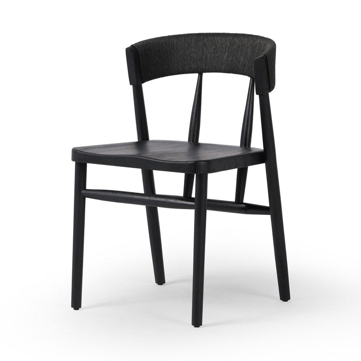 Buxton Dining Chair - Black Brushed Ash - None - 231882-008_5