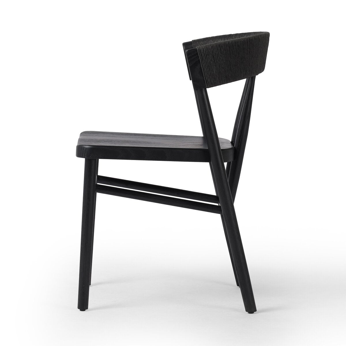 Buxton Dining Chair - Black Brushed Ash - None - 231882-008_7