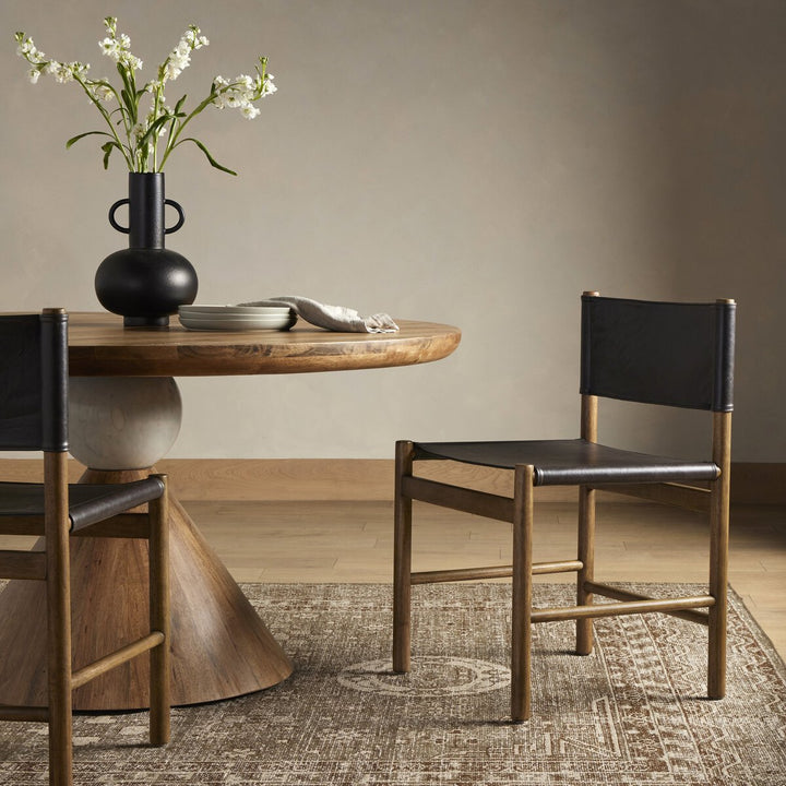 Kena Dining Chair - Sonoma Black W/ Solid Parawood - 231883-003_4