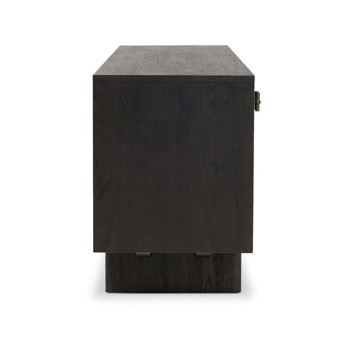 Posada Media Console - Worn Black Oak Veneer - 232363-004_3