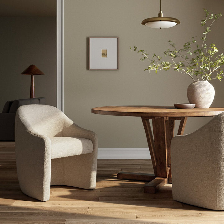 Levi Dining Chair - Knoll Sand - 232655-002_4