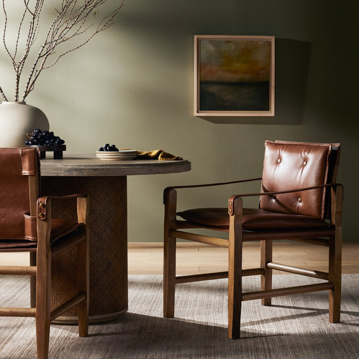 Lenz Dining Armchair - Sonoma Chestnut - 232983-011_4