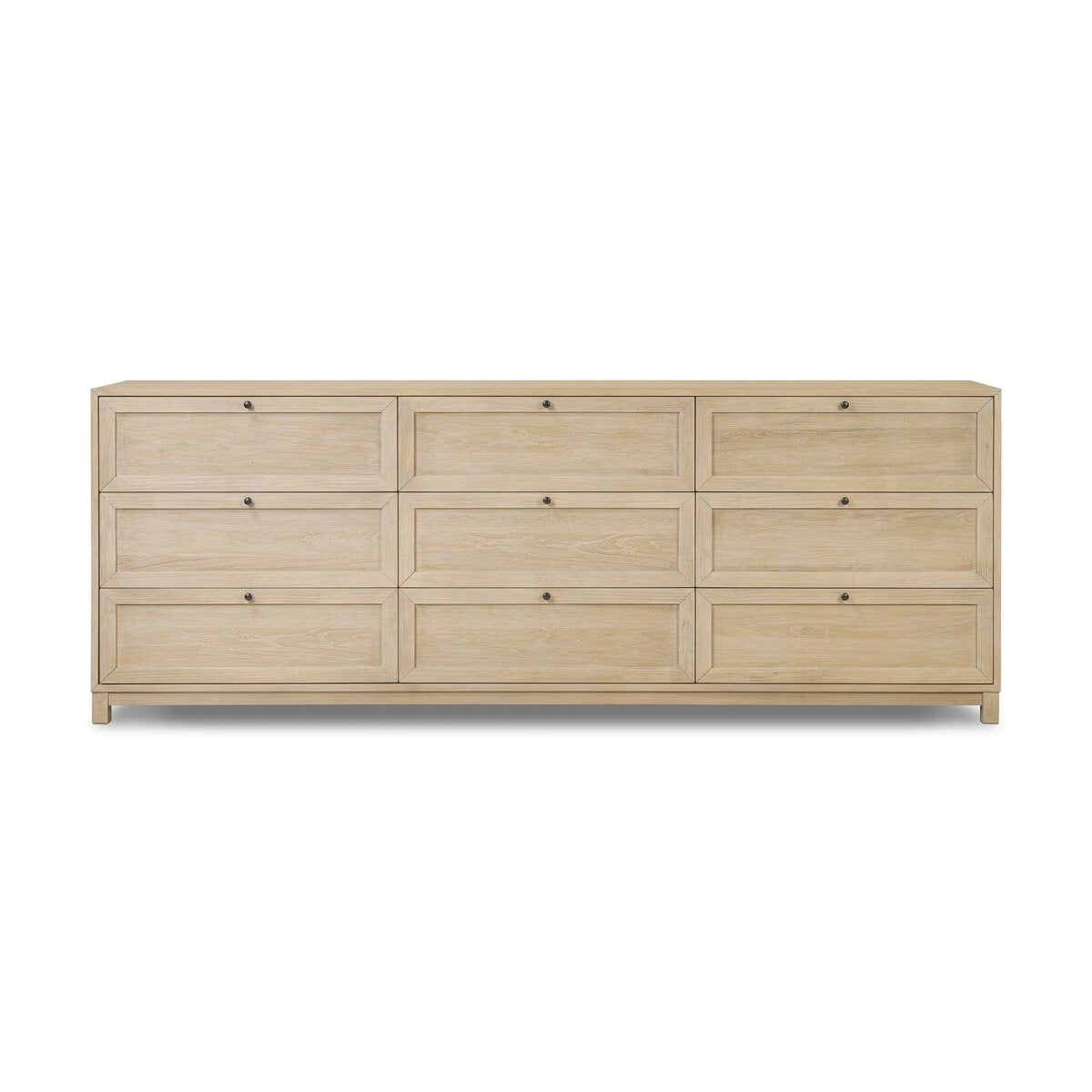 Millie 9 Drawer Dresser - Light Bleach Oak Veneer - 233091-002_1