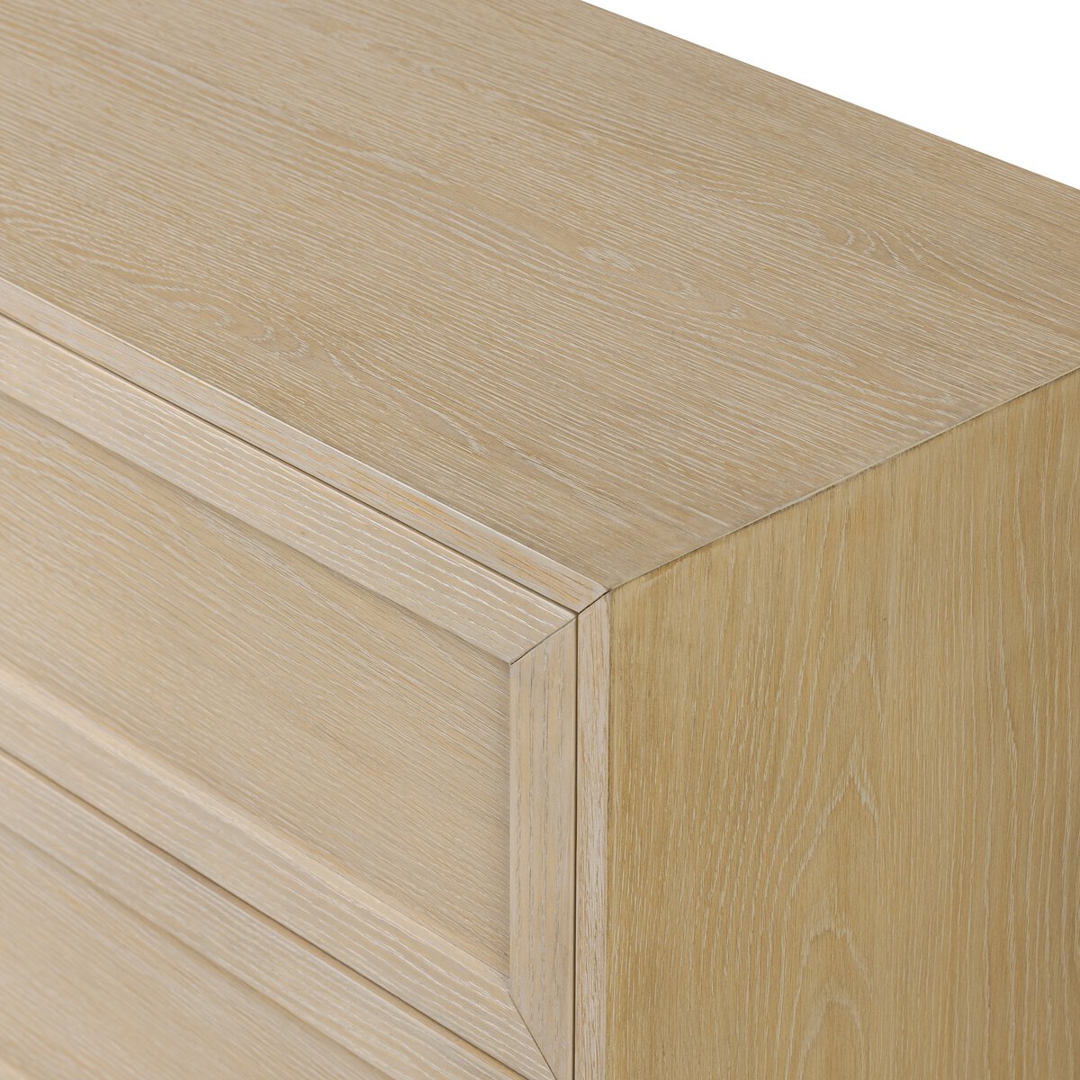 Millie 6 Drawer Dresser - Light Bleach Oak Veneer - 233092-002_6