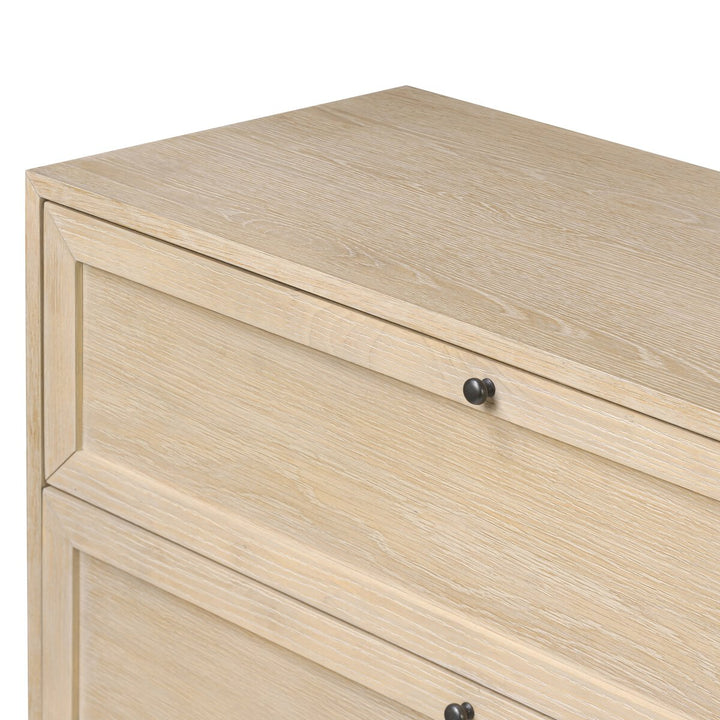 Millie 6 Drawer Dresser - Light Bleach Oak Veneer - 233092-002_7