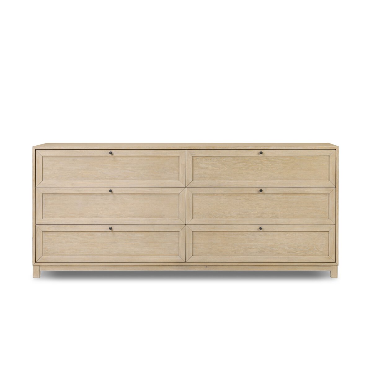 Millie 6 Drawer Dresser - Light Bleach Oak Veneer - 233092-002_1