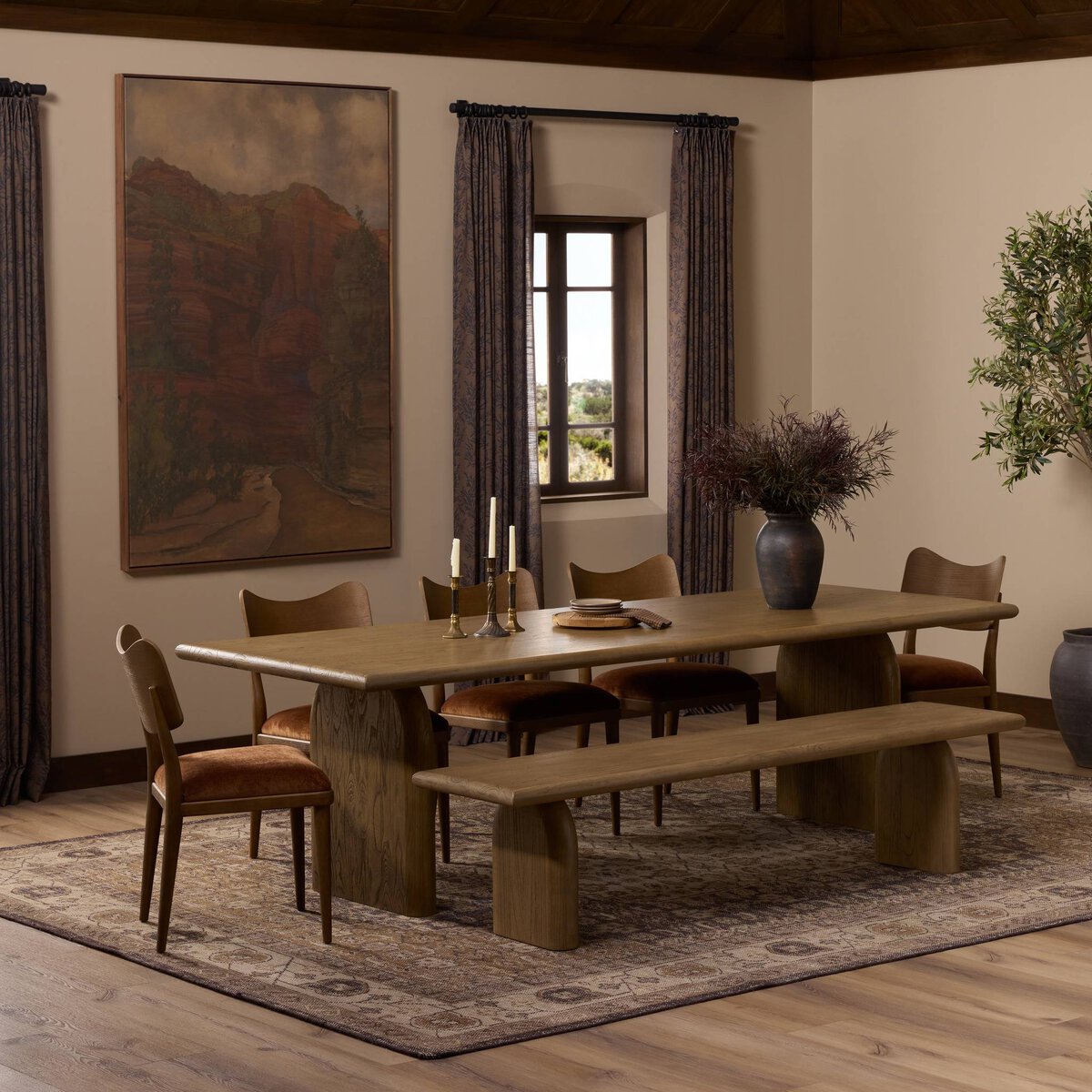 Sorrento Dining Table - 106" - 233485-001_4