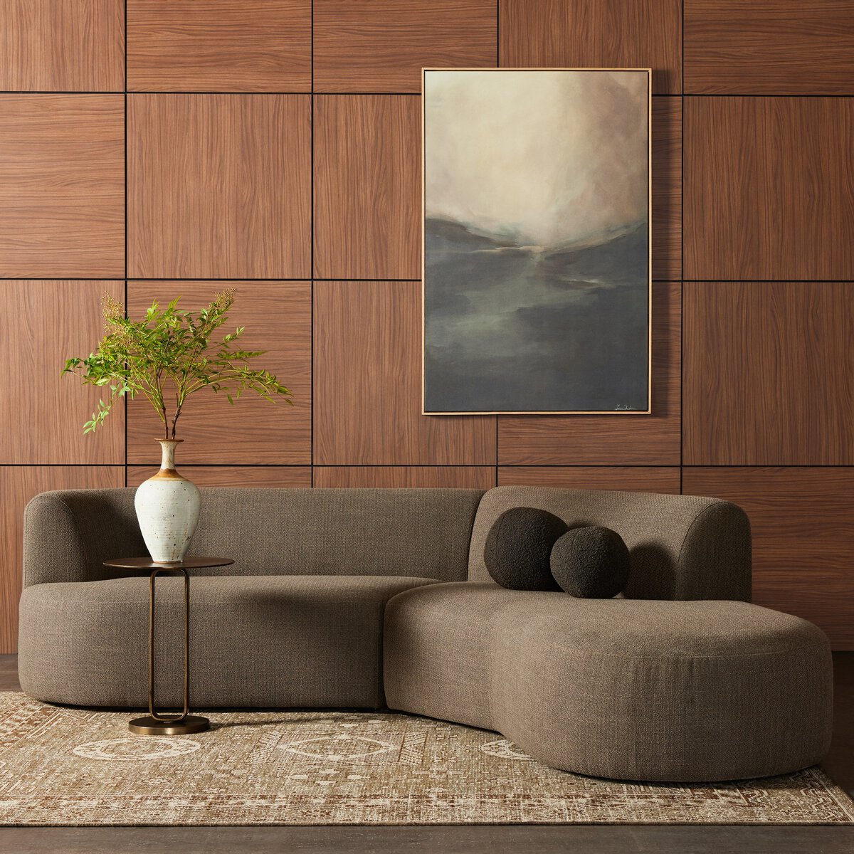Kipton 2-Piece Sectional - Right Chaise - Gibson Mink - 234057-001_4