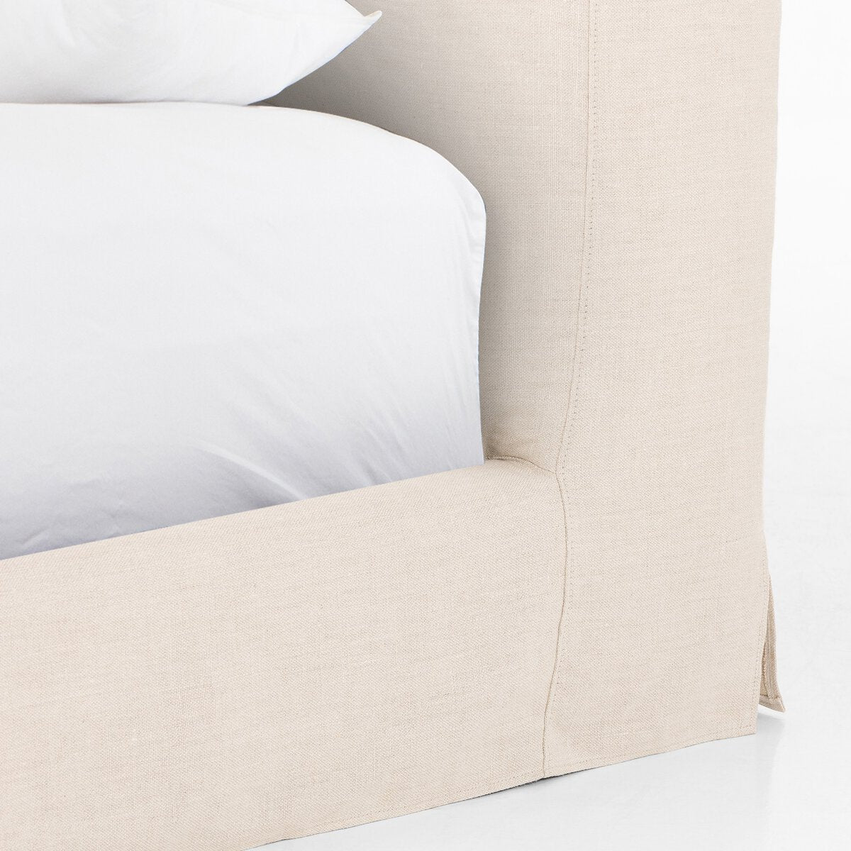 Aidan Slipcover Bed - King - Brussels Natural - 234707-001_5