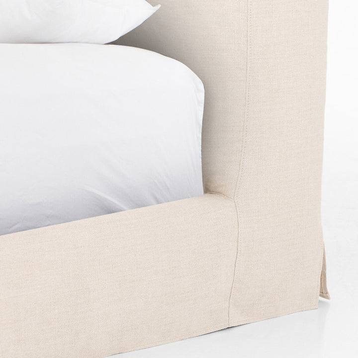 Aidan Slipcover Bed - King - Brussels Natural - 234707-001_5