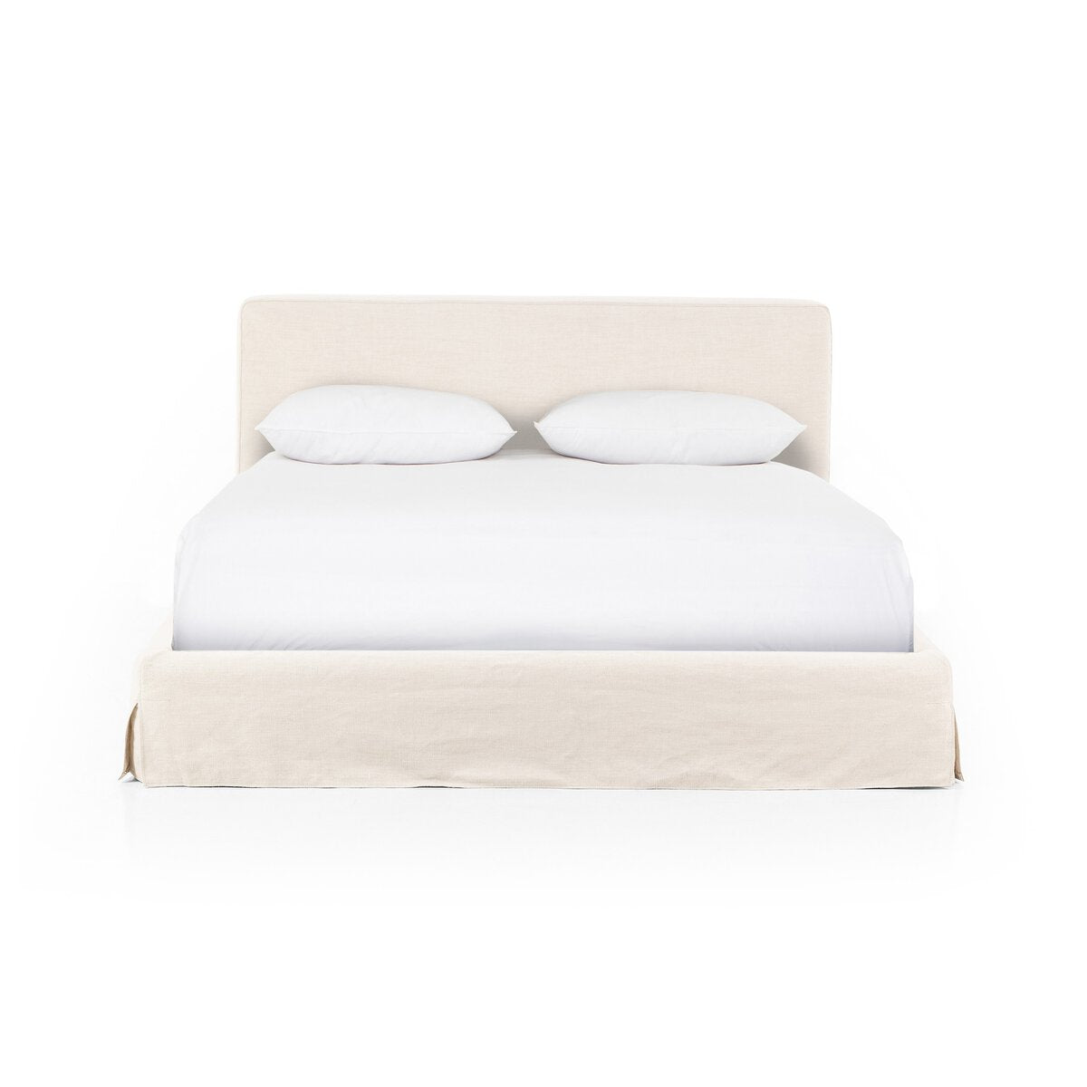 Aidan Slipcover Bed - Queen - Brussels Natural - 234707-002_2