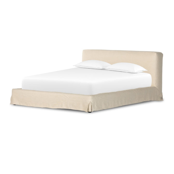 Aidan Slipcover Bed - Queen - Brussels Natural - 234707-002_3