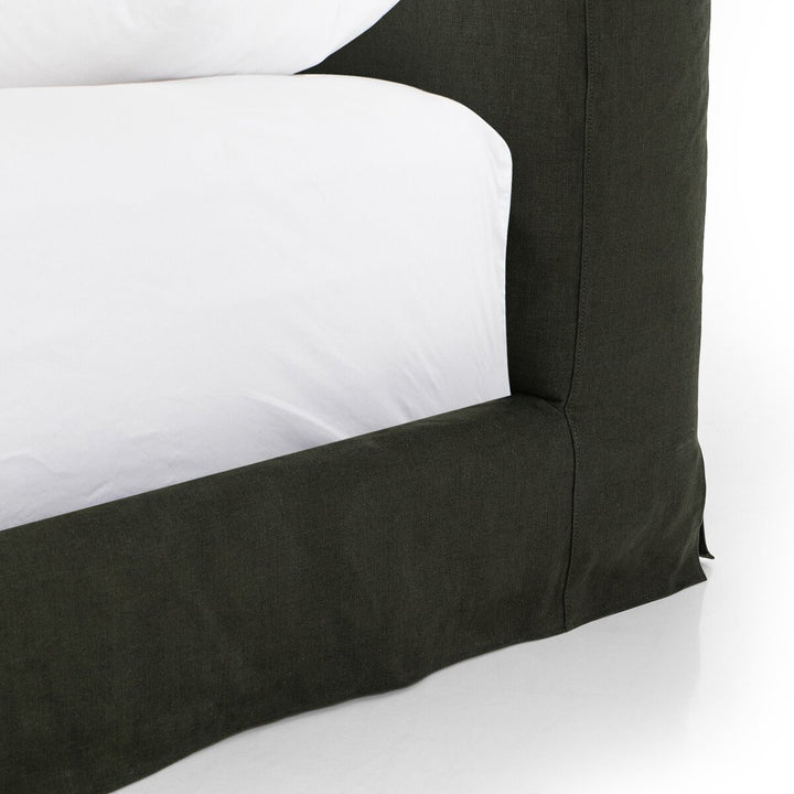 Aidan Slipcover Bed - King - Brussels Pine - 234707-007_5